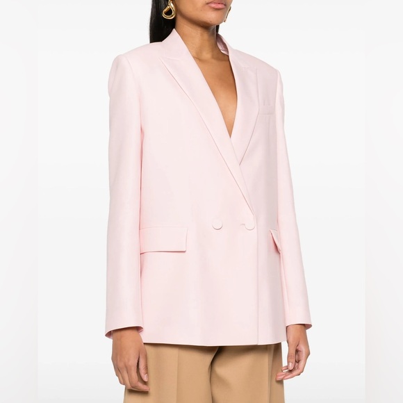 Fabiana Filippi Elegant Pink Women's Blazer - Picture 1 of 13